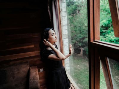 Soft light coming through window onto floor